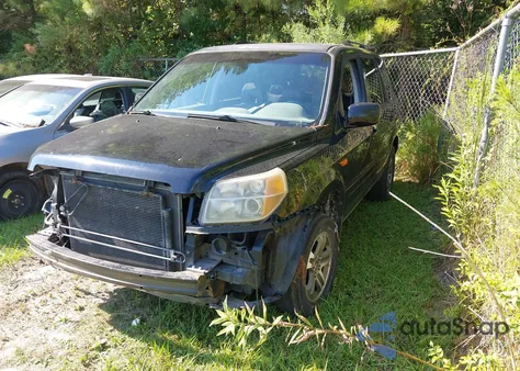 2006 Honda Pilot Ex z USA, uszkodzony, nr VIN 5FNYF18666B006346